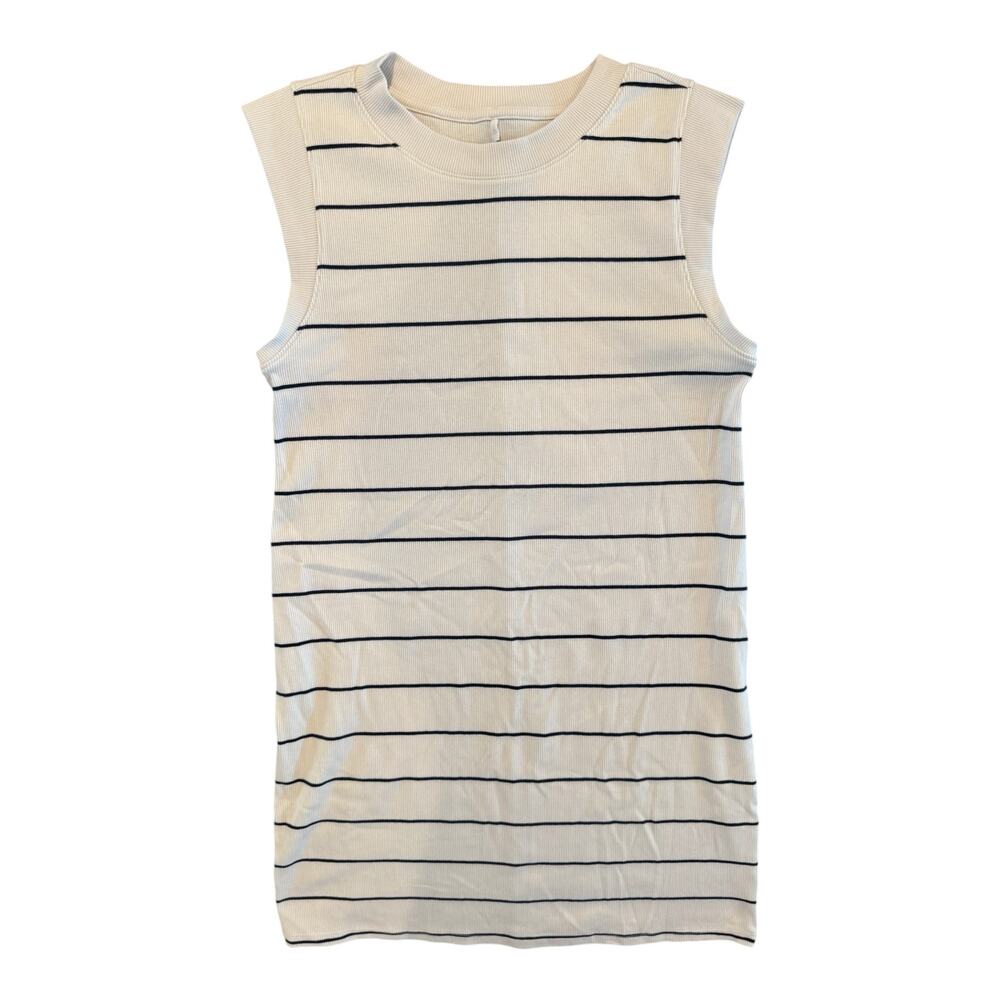 A New Day Sleeveless Striped Tank Dress Medium - Picture 2 of 7